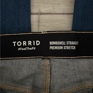 Torrid Women's Classic Blue Straight Leg Jeans